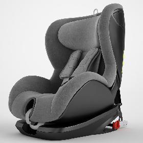 Children Car Chair 03 3D model